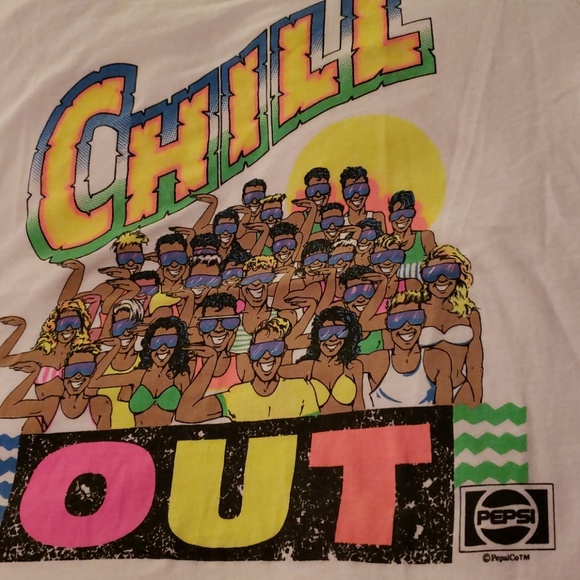 RARE chill out PEPSI TEE - Picture 3 of 3